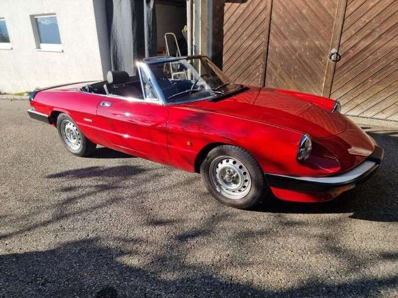 Rot Gebraucht 1986 Alfa Romeo Spider Cabrio | 13.900 € - Bild 1/3