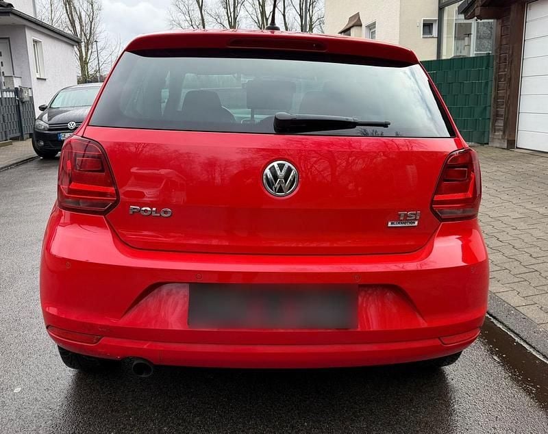 Gebraucht VW Polo Allstar 90 PS (66 kW) 2017 Rot Kleinwagen