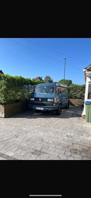 Blau Gebraucht 1990 VW T3 Van | 29.900 € - Bild 1/4