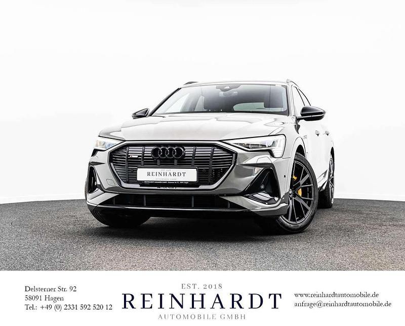 Chronosgrau metallic Gebraucht 2022 Audi e-tron Sportback Black Edition SUV | 42.960 € (Fairer Preis) - Bild 1/3