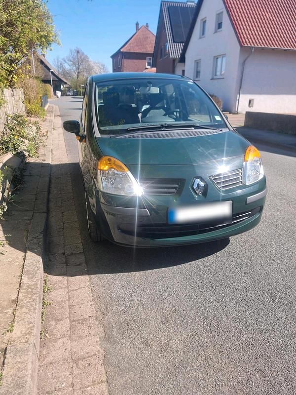 Gebraucht Renault Modus 70 PS (51 kW) 2005 Grün Van / Kleinbus