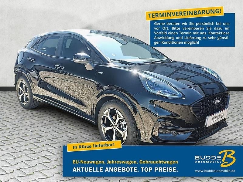 Agateblack metallic Neu 2025 Ford Puma ST-Line SUV | 22.950 € (Superpreis) - Bild 1/4