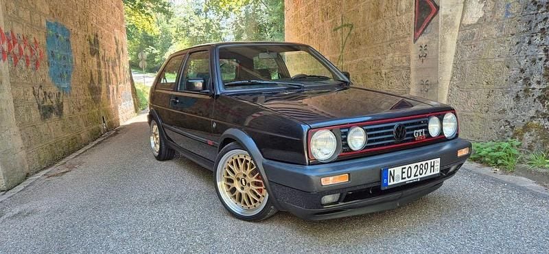 Schwarz Gebraucht 1990 VW Golf II Edition Kleinwagen | 18.900 € - Bild 1/4