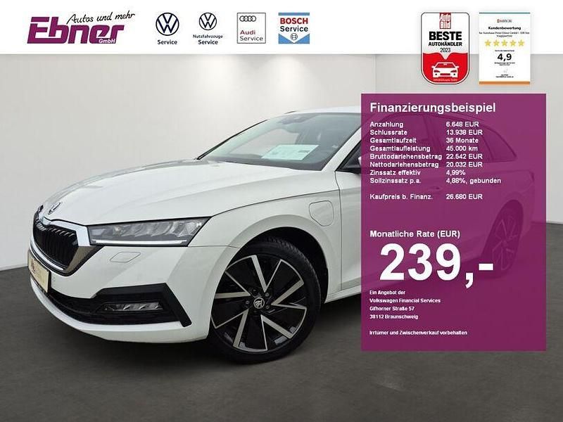Weiß Gebraucht 2022 Skoda Octavia Clever Kombi | 26.680 € (Fairer Preis) - Bild 1/4