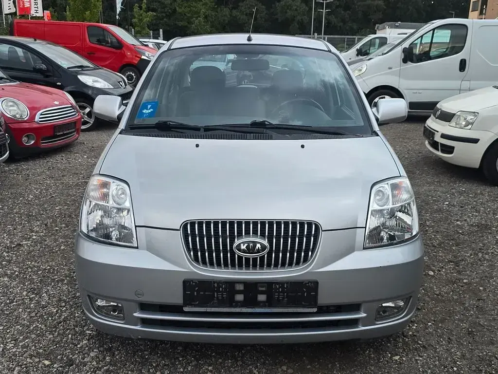 Gebraucht Kia Picanto EX 65 PS (47 kW) 2006 Silber Kleinwagen