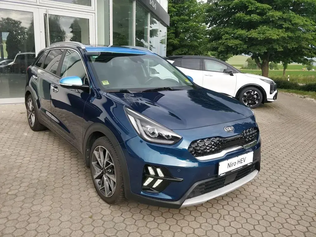 Gebraucht Kia Niro 141 PS (103 kW) 2019 (c3u) ozeanblau met. (metallic) SUV