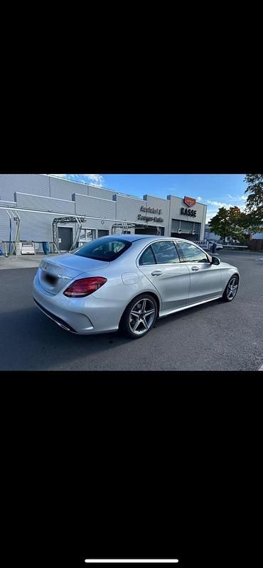 Gebraucht Mercedes C220 AMG 170 PS (125 kW) 2015 Silber Limousine