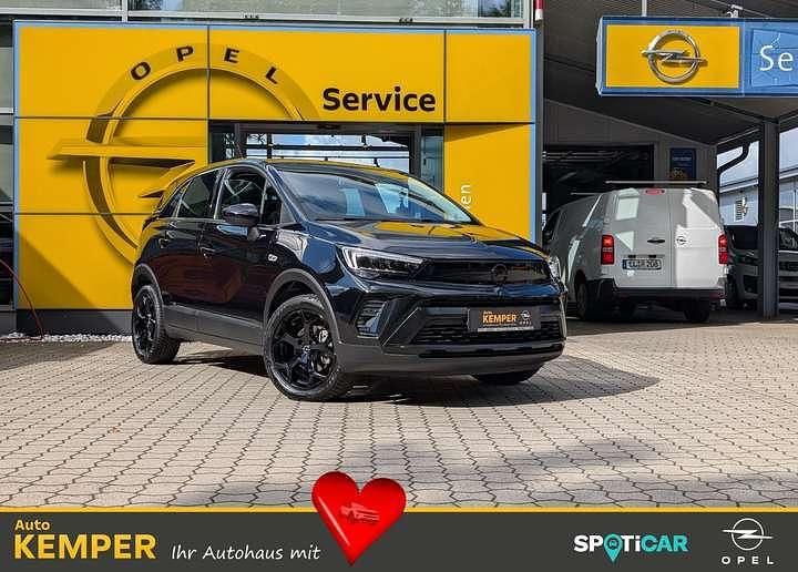 Diamant schwarz (metallic) Gebraucht 2024 Opel Crossland X Elegance SUV | 19.950 € (Etwas zu teuer) - Bild 1/4