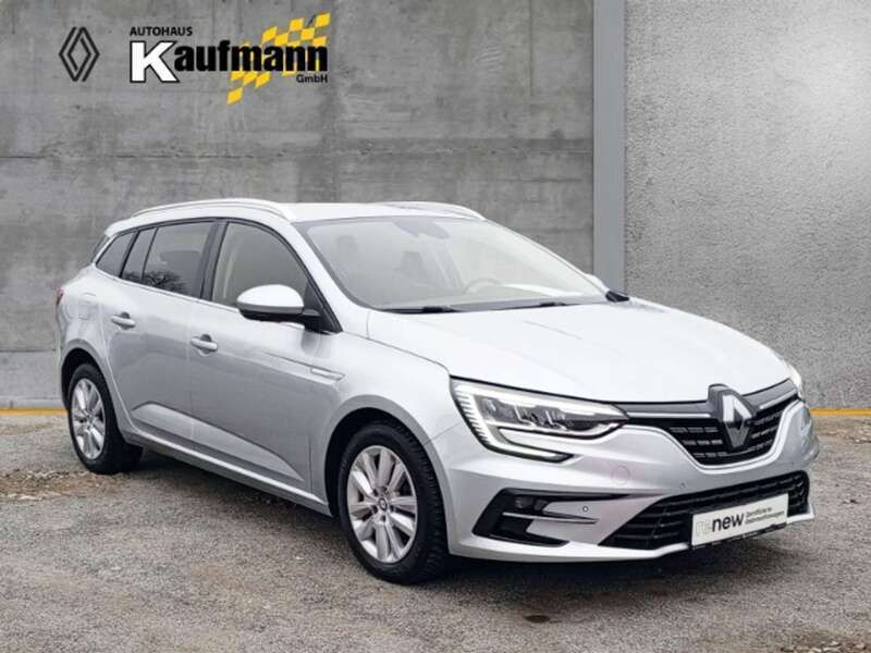 Silber Gebraucht 2021 Renault Mégane GrandTour Intens Kombi | 14.890 € (Fairer Preis) - Bild 1/4