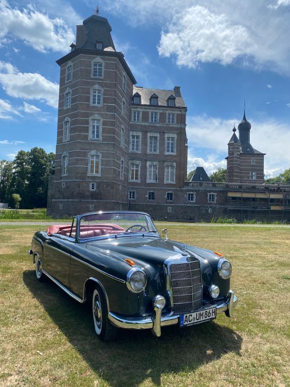 Grau Gebraucht 1957 Mercedes 220 Cabrio | 85.000 € - Bild 1/4
