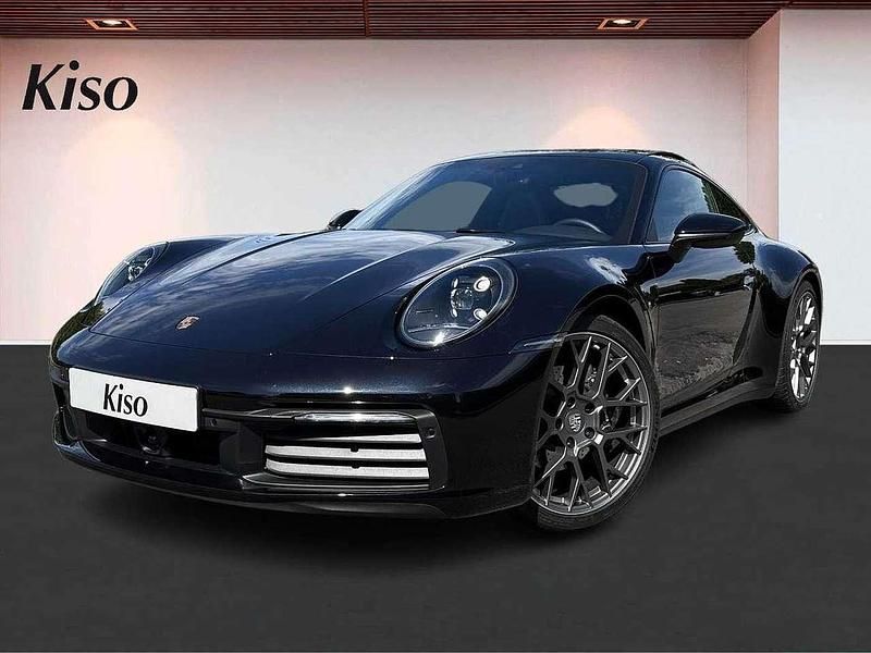 2t tiefschwarzmetallic Gebraucht 2023 Porsche 911 Carrera Chrono Coupé | 139.900 € - Bild 1/4