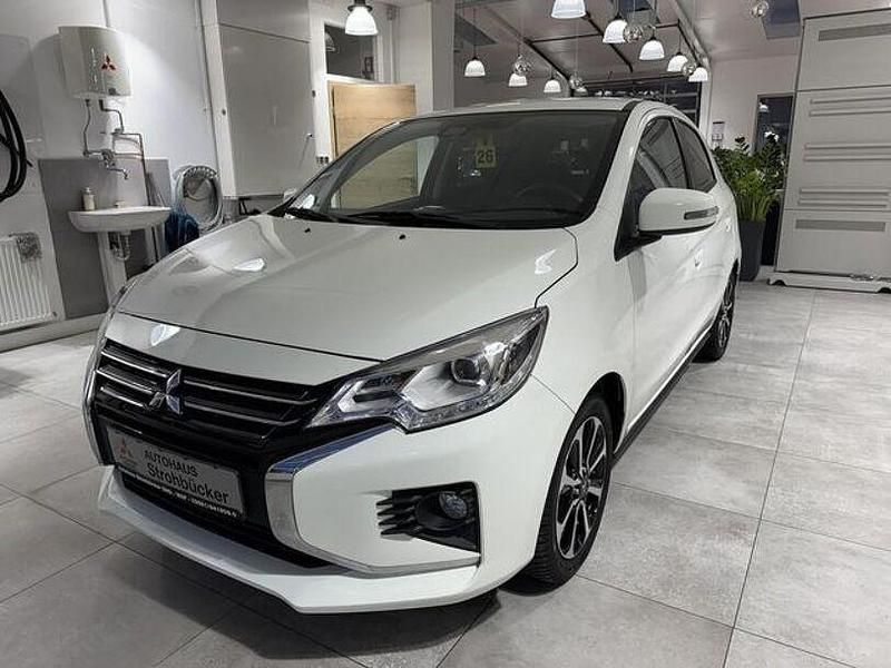 Weiß Gebraucht 2023 Mitsubishi Space Star Top Limousine | 16.250 € (Fairer Preis) - Bild 1/4