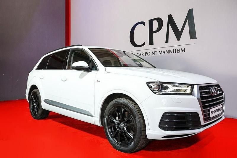 Weiß Gebraucht 2018 Audi Q7 S-Line SUV | 39.950 € (Guter Preis) - Bild 1/4