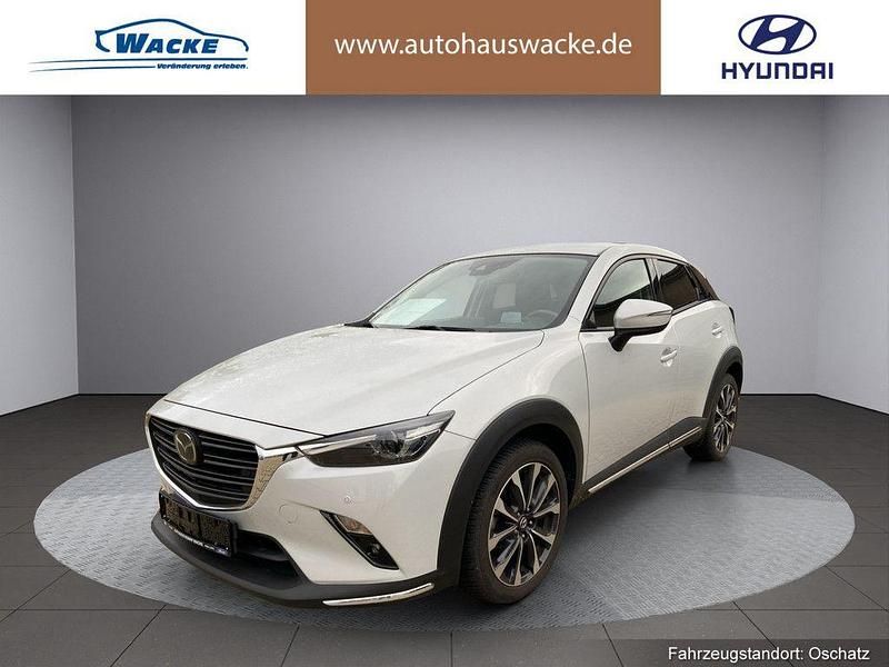 Farbe: weiss Gebraucht 2018 Mazda CX-3 Sports-Line SUV | 16.670 € (Fairer Preis) - Bild 1/4