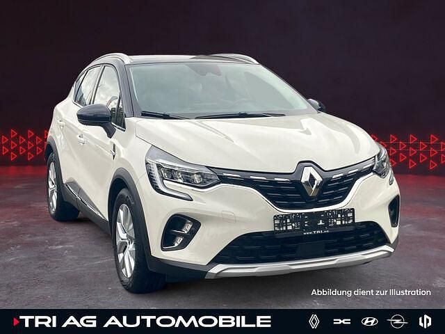 Weiss qnw+schwarz gne Gebraucht 2020 Renault Captur Bose Edition SUV | 18.338 € (Fairer Preis) - Bild 1/2