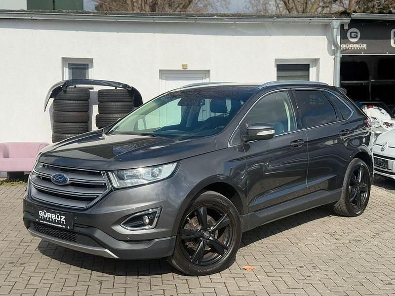 Gebraucht Ford Edge Titanium 209 PS (153 kW) 2017 Grau SUV