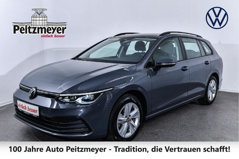 Dolphin gray metallic Gebraucht 2021 VW Golf VIII Life Kombi | 22.990 € (Fairer Preis) - Bild 1/4