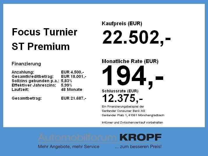 Gebraucht Ford Focus ST 280 PS (205 kW) 2021 Frostweiß Kombi