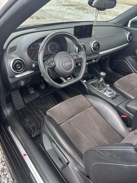 Gebraucht Audi Cabriolet S-Line 150 PS (110 kW) 2014 Schwarz Cabrio