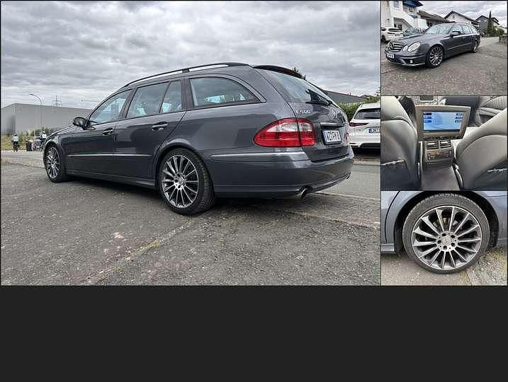 Grau Gebraucht 2005 Mercedes E500 Avantgarde Kombi | 11.488 € (Teuer) - Bild 1/4