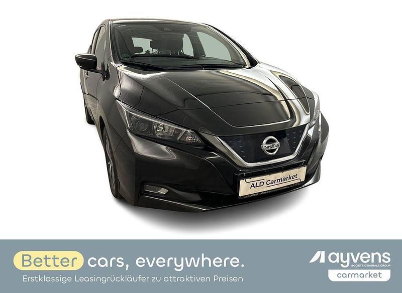 Schwarz Gebraucht 2021 Nissan Leaf Acenta Kleinwagen | 12.480 € (Superpreis) - Bild 1/4