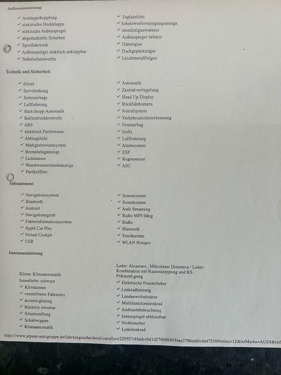 Gebraucht Audi RS6 Sport 600 PS (441 kW) 2022 Grün Kombi