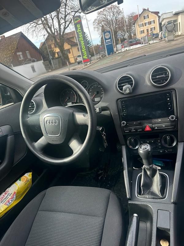 Gebraucht Audi A3 105 PS (77 kW) 2008 Schwarz Kleinwagen