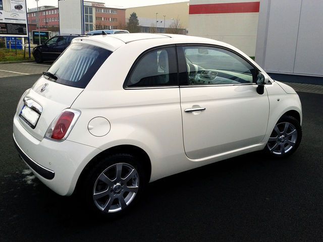 Gebraucht Fiat 500 Lounge 137 PS (100 kW) 2007 Weiß Limousine