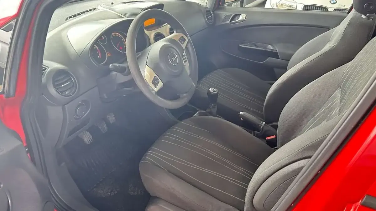 Gebraucht Opel Corsa Basis 80 PS (58 kW) 2008 Rot Kleinwagen