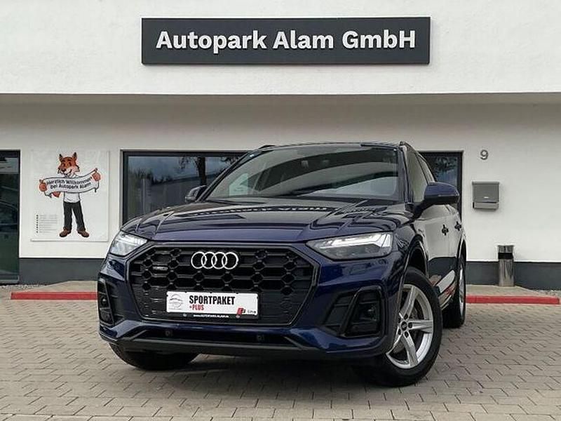 Blau Gebraucht 2022 Audi Q5 S-Line SUV | 39.999 € (Fairer Preis) - Bild 1/4