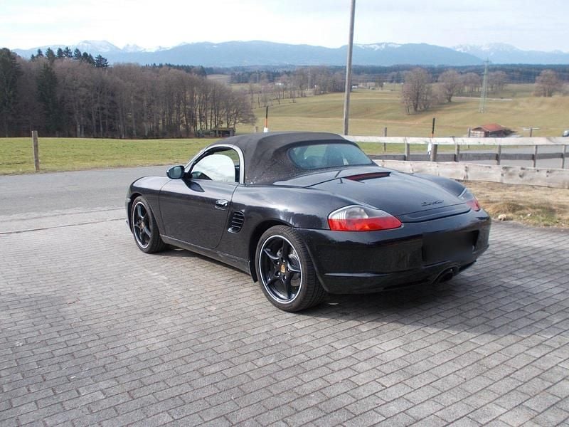 Gebraucht Porsche Boxster 228 PS (167 kW) 2003 Schwarz Cabrio