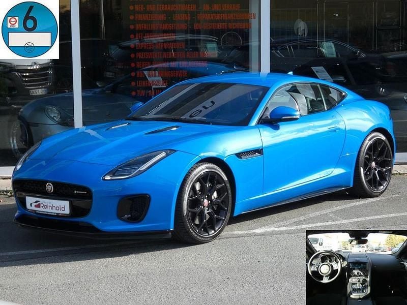 Blau Gebraucht 2019 Jaguar F-Type R-Dynamic Coupé | 42.900 € - Bild 1/4