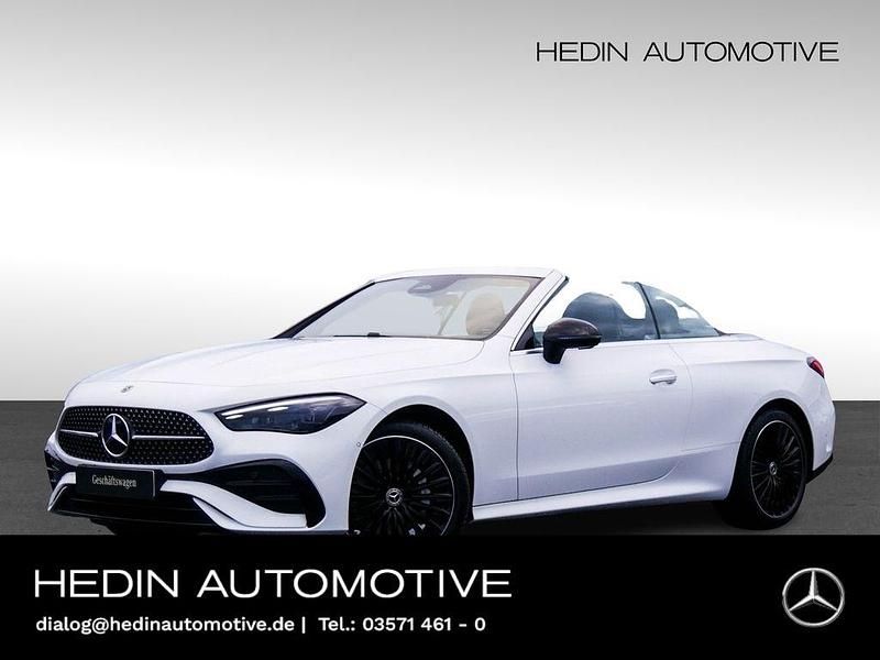 Weiß unilack polarweiß Gebraucht 2025 Mercedes CLE200 AMG Cabrio | 55.690 € (Fairer Preis) - Bild 1/4