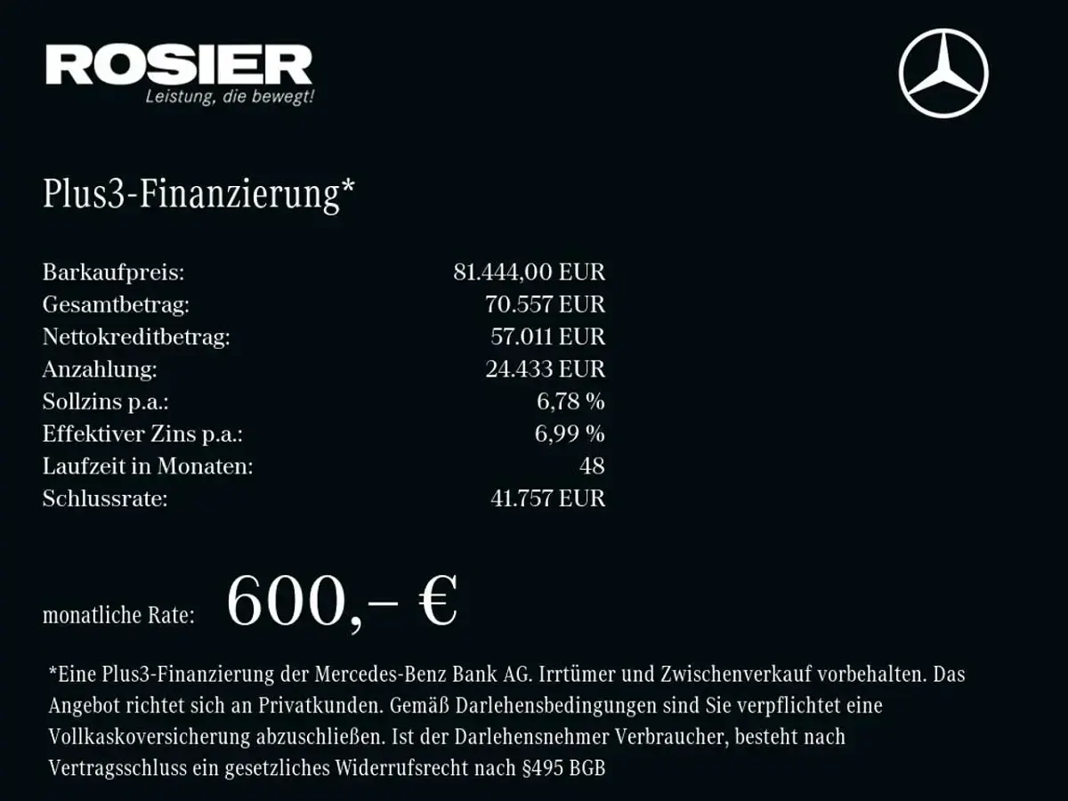 Gebraucht Mercedes V250 Avantgarde 190 PS (139 kW) 2025 Schwarz / obsidianschwarz Van / Kleinbus