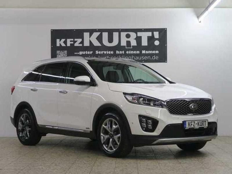 Schneeweiss Gebraucht 2018 Kia Sorento Platinum Edition SUV | 16.990 € (Fairer Preis) - Bild 1/4