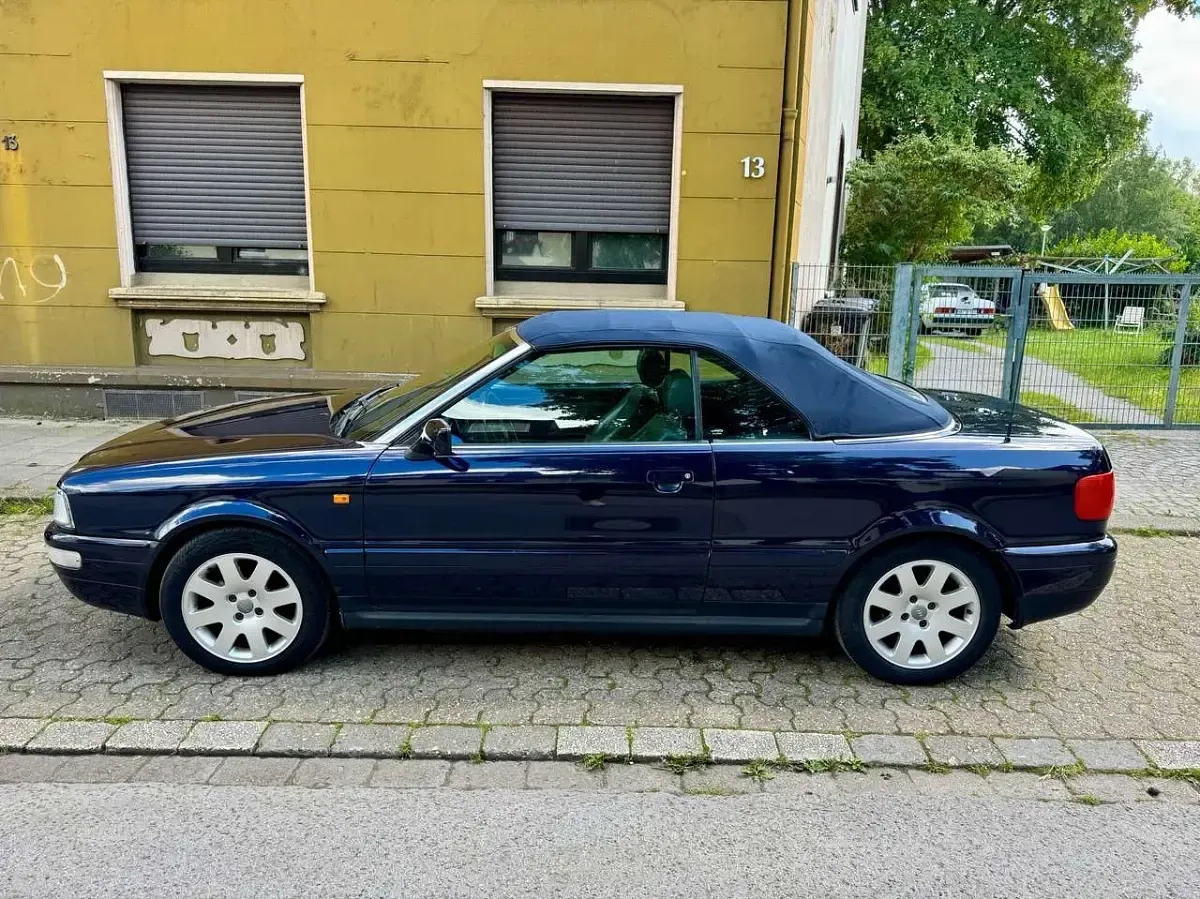 Gebraucht Audi Cabriolet 125 PS (91 kW) 1998 Blau Cabrio