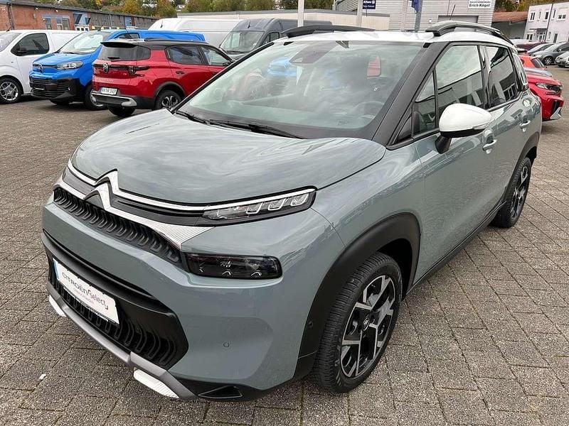 Khaki grau Gebraucht 2021 Citroën C3 Aircross PureTech SUV | 14.900 € (Fairer Preis) - Bild 1/4