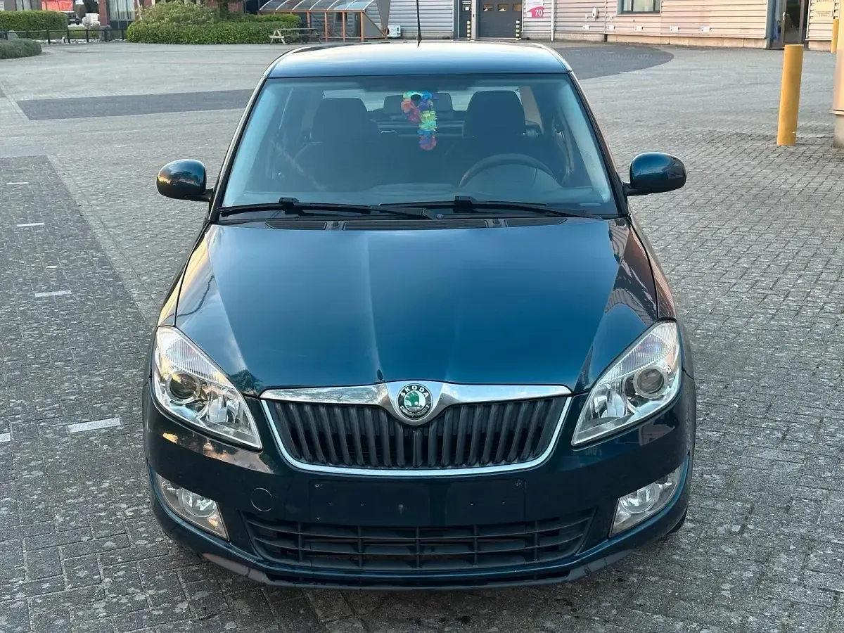 Second-hand Skoda Fabia 75 CP (55 kW) 2012 Verde Hatchback