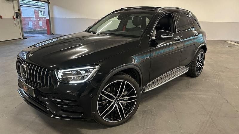 Schwarz Gebraucht 2022 Mercedes GLC43 AMG AMG SUV | 46.699 € (Superpreis) - Bild 1/4