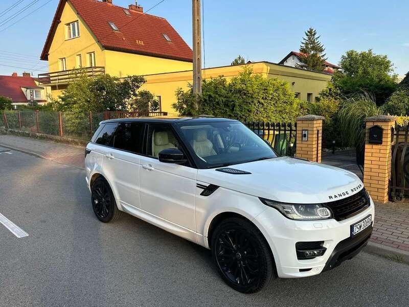 Weiß Gebraucht 2013 Land Rover Range Rover Sport HSE SUV | 25.900 € - Bild 1/4