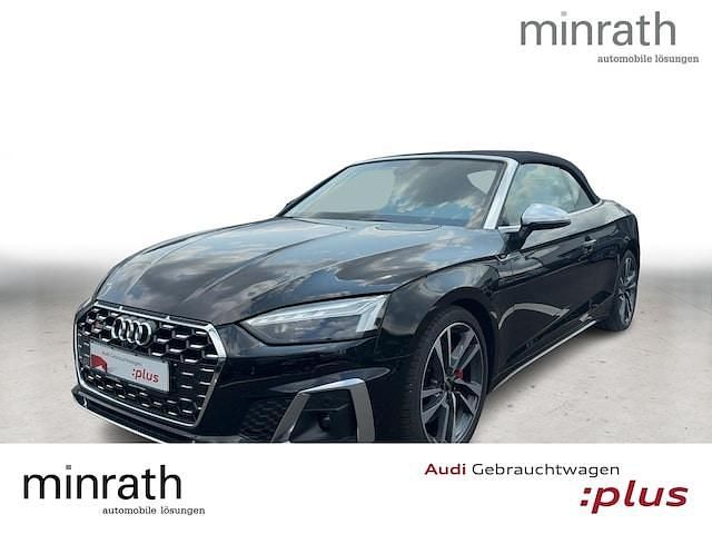 Mythosschwarz metallic Gebraucht 2024 Audi S5 Ambiente Cabrio | 56.200 € (Superpreis) - Bild 1/4