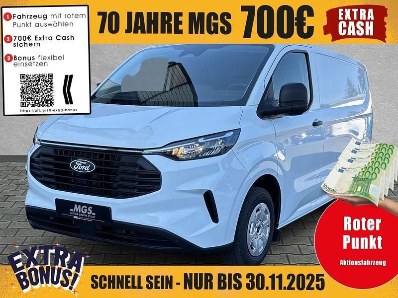 Frozen white Neu 2025 Ford Transit Custom Trend Limousine | 44.030 € (Etwas zu teuer) - Bild 1/4