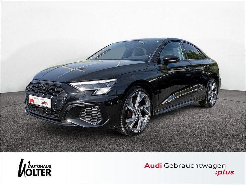 Mythosschwarz metallic Gebraucht 2024 Audi S3 Ambiente Limousine | 43.920 € (Fairer Preis) - Bild 1/4