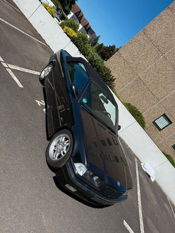 Schwarz Gebraucht 1996 BMW 328 Cabriolet Performance Cabrio | 6.350 € (Superpreis) - Bild 1/4