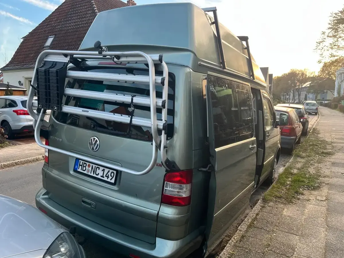 Gebraucht VW Multivan 178 PS (130 kW) 2003 Grün Van / Kleinbus