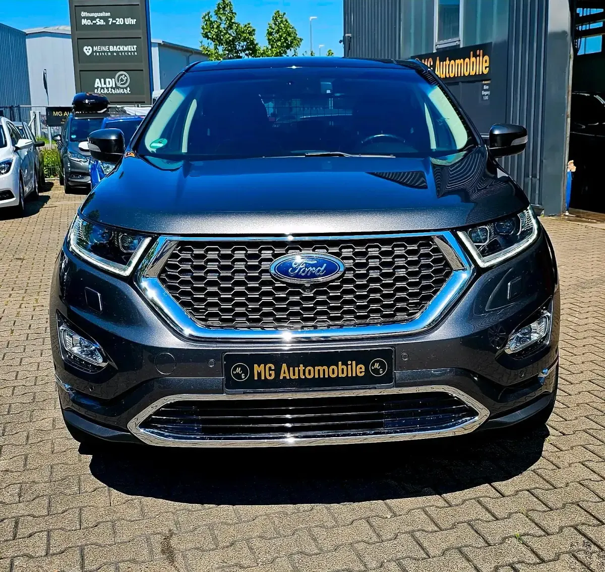 Gebraucht Ford Edge Vignale 211 PS (155 kW) 2017 Grau SUV