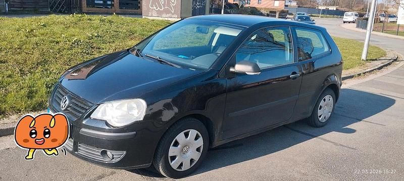Gebraucht VW Polo Trendline 60 PS (44 kW) 2007 Schwarz Kleinwagen