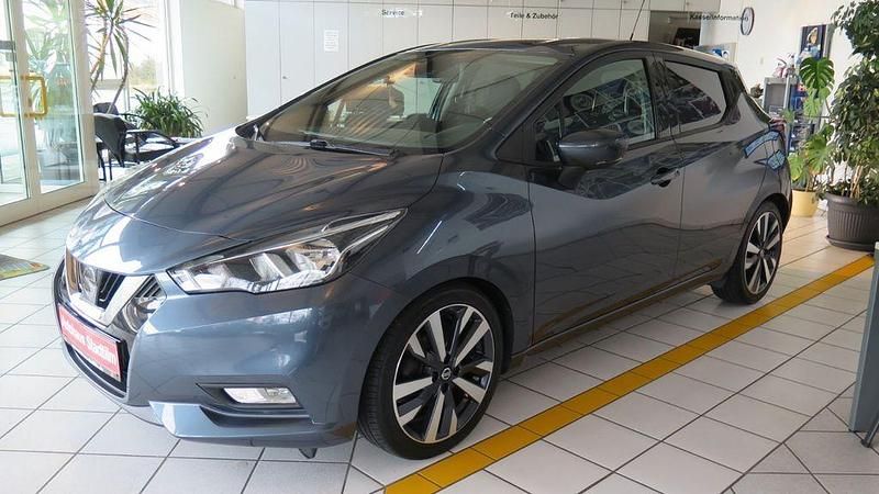 Gebraucht Nissan Micra Tekna 90 PS (66 kW) 2018 Grau Limousine