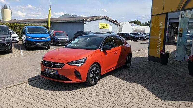 Gebraucht Opel Corsa-e Elegance 100 kW (136 PS) 2021 Power orange Kleinwagen