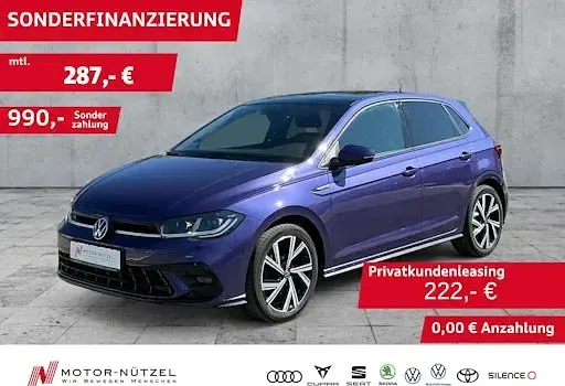 Gebraucht VW Polo R-line 110 PS (80 kW) 2022 Violett Kleinwagen